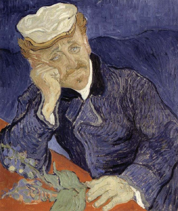 Vincent Van Gogh Portrait of Doctor Gachet oil painting image